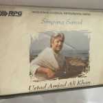 SINGING SAROD 2 - USTAD AMJAD ALI KHAN Used Audio Cassette (VG-)