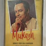 SINGS FOR RAJ KAPOOR - MUKESH Used Audio Cassette (VG+)