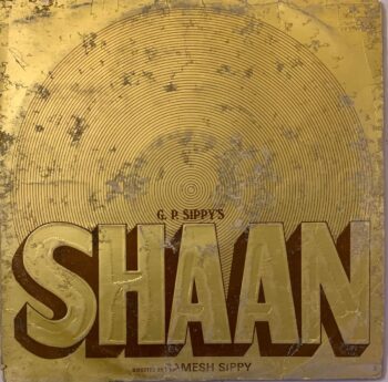 Shaan = शान - R. D. Burman Used Vinyl LP Record (VG)