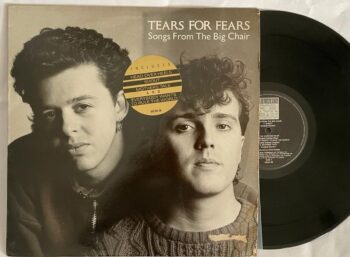 Songs From The Big Chair - Tears For Fears Used Vinyl LP Record (VG+)