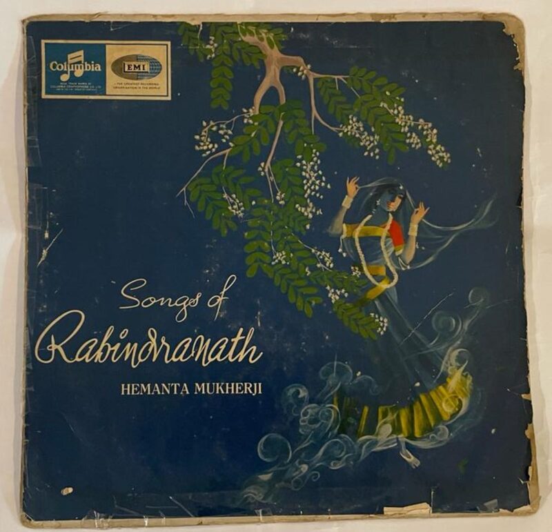 Songs Of Rabindranath - Hemanta Mukherjee Used Vinyl LP Record (VG) - Image 2