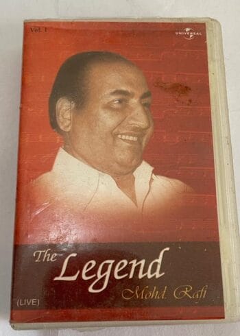 THE LEGEND   Vol 1 - MOHD RAFI Used Audio Cassette (VG+)