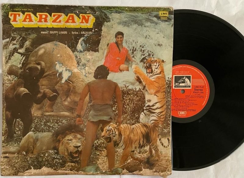 Tarzan - Bappi Lahiri Used Vinyl LP Record (VG)