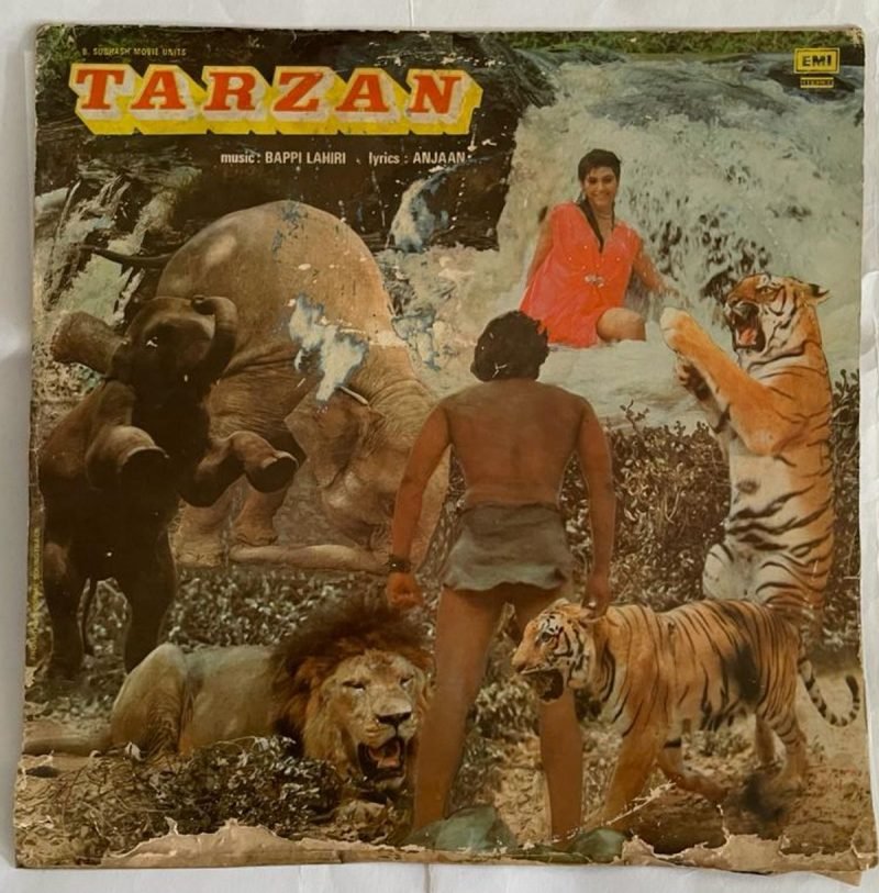 Tarzan - Bappi Lahiri Used Vinyl LP Record (VG) - Image 2