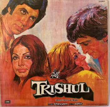 Trishul (Three Faces Of Man) - Khayyam Used Vinyl LP Record (P)