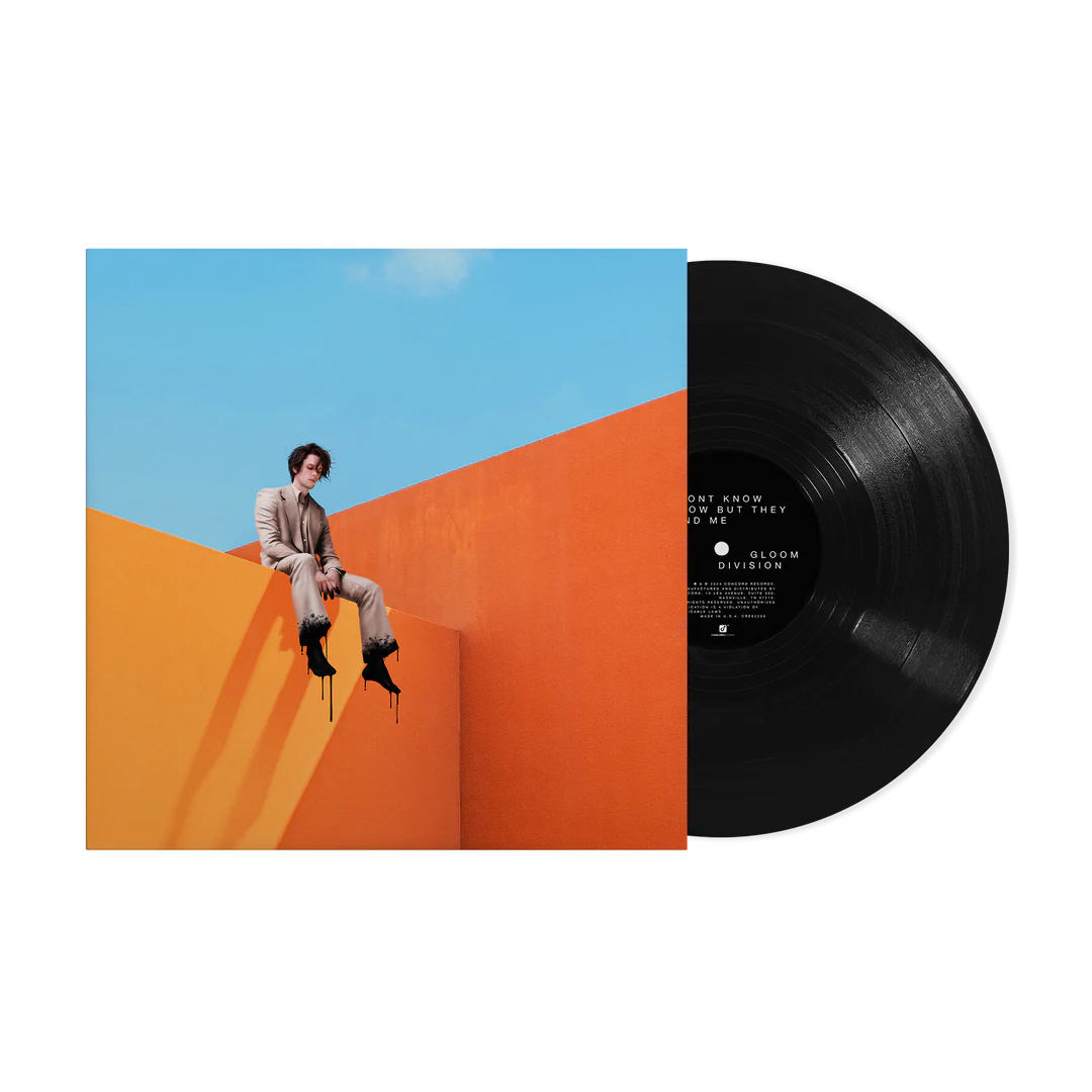 iDKHOW GloomDivision LPMockup Black