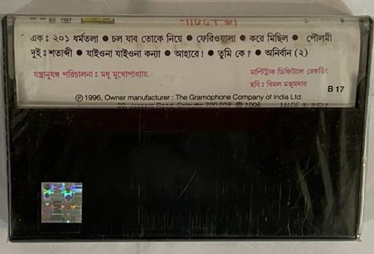 CHOL JABO TOKAY NIA - NACHIKETA Used Audio Cassette (M)