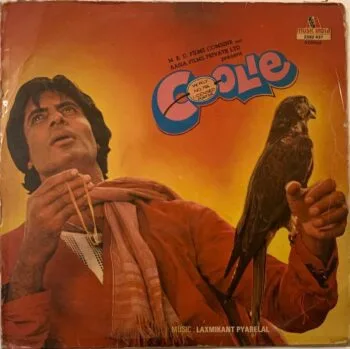Coolie - Laxmikant-Pyarelal Used Vinyl LP Record (VG-)