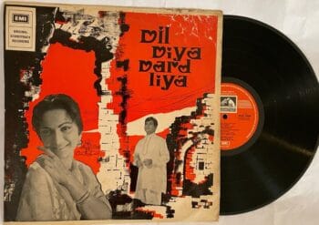 Dil Diya Dard Liya - Naushad Used Vinyl LP Record (VG-)