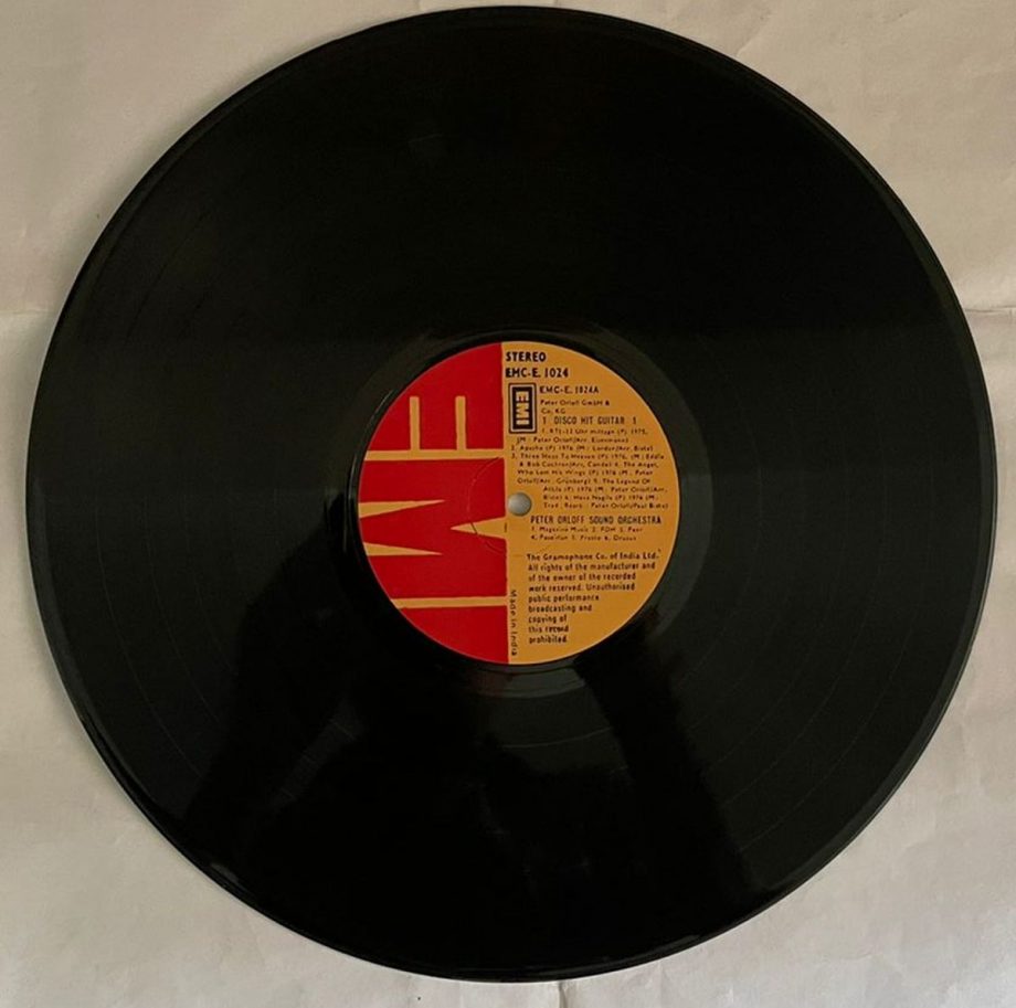 Disco Hit Guitars - Peter Orloff Sound Orchester Used Vinyl LP Record (P) - Image 4
