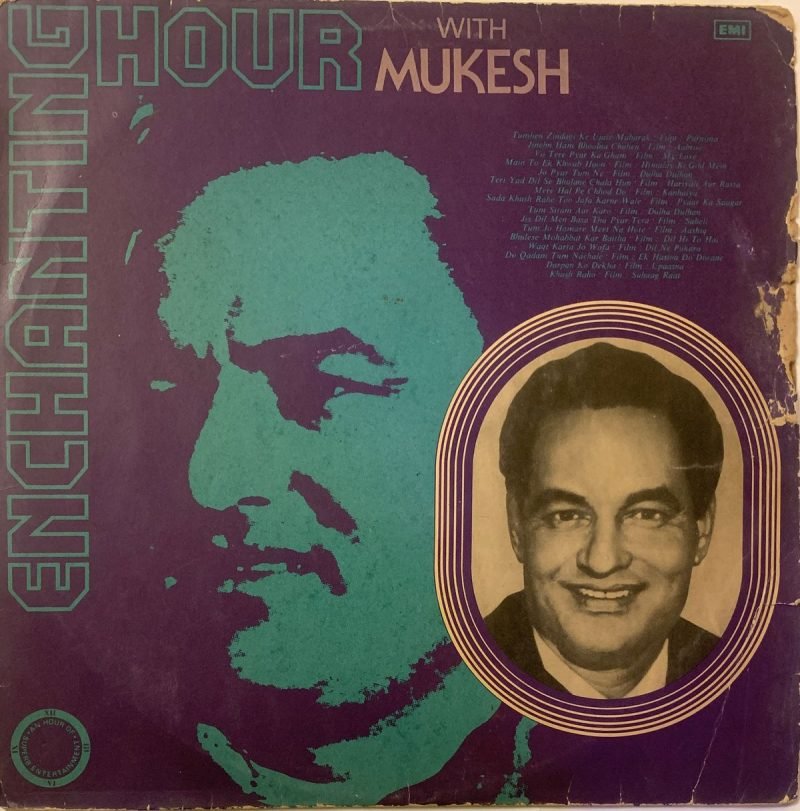 Enchanting Hour With Mukesh - Mukesh Used Vinyl LP Record (VG)