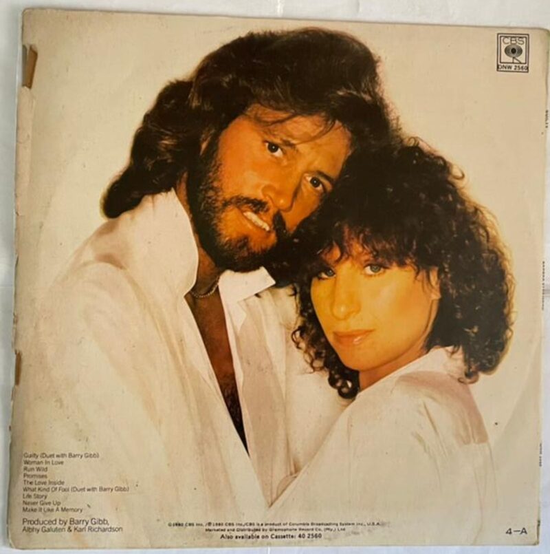 Guilty - Barbra Streisand Used Vinyl LP Record (VG-) - Image 3