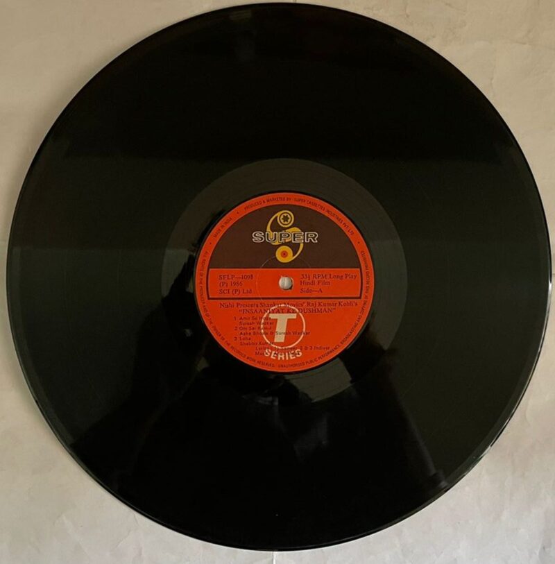 Insaniyat Ke Dushman - Anu Malik Used Vinyl LP Record (VG-) - Image 4