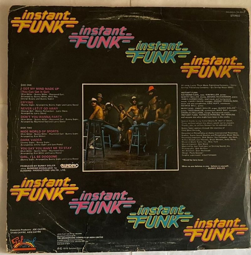 Instant Funk - Instant Funk Used Vinyl LP Record (VG-) - Image 3