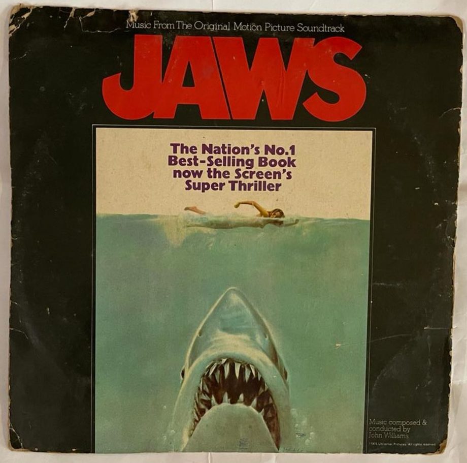 Jaws (Music From The Original Motion Picture Soundtrack) - John Williams (4) Used Vinyl LP Record (VG+) - Image 2