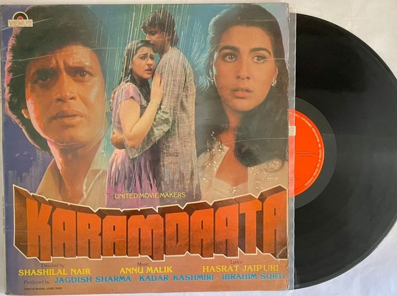 Karamdaata - Anu Malik Used Vinyl LP Record (VG-)