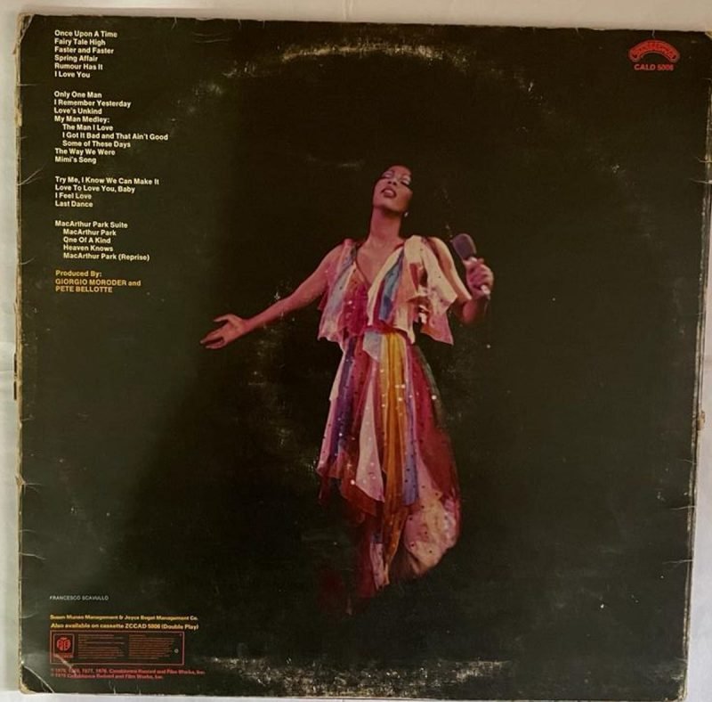 Live And More - Donna Summer Used Vinyl LP Record (VG) - Image 3