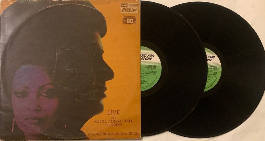 Live At Royal Albert Hall London - Jagjit & Chitra Singh Used Vinyl LP Record (VG) - Image 5