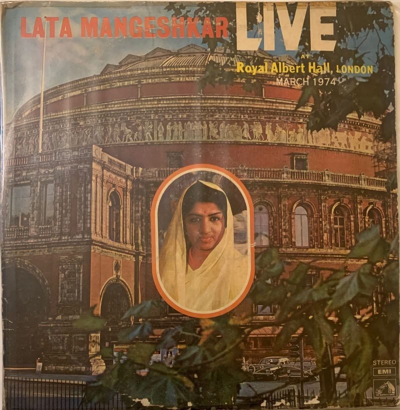 Live At Royal Albert Hall, London (March 1974) - Lata Mangeshkar Used Vinyl LP Record (VG-)