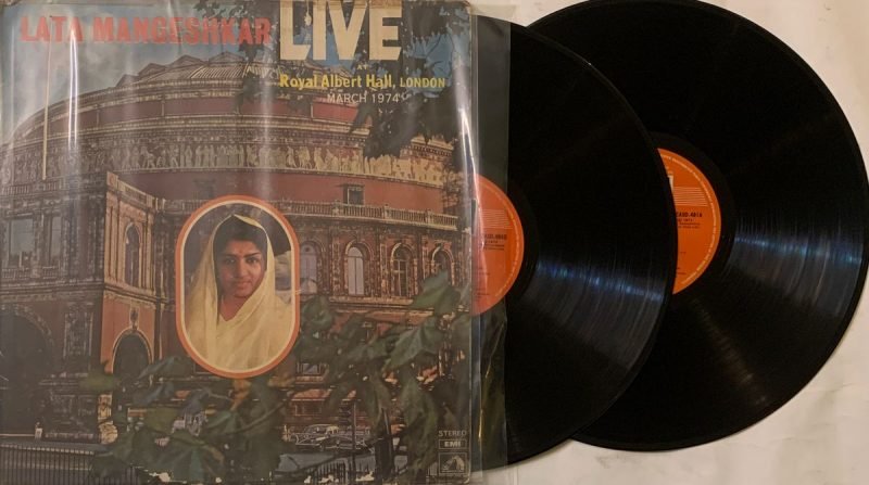 Live At Royal Albert Hall, London (March 1974) - Lata Mangeshkar Used Vinyl LP Record (VG-) - Image 5