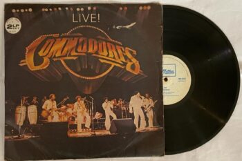 Live! - Commodores Used Vinyl LP Record (VG)