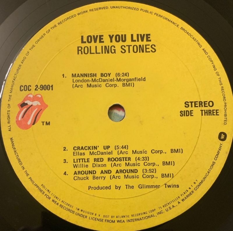 Love You Live - The Rolling Stones Used Vinyl LP Record (VG) - Image 5