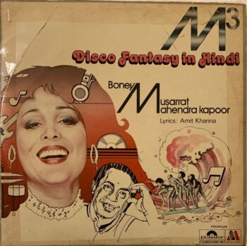 M3 Disco Fantasy In Hindi - Musarrat Nazir Used Vinyl LP Record (VG-)