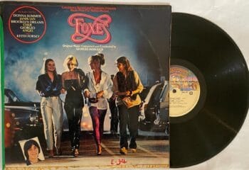 Music From The Motion Picture "Foxes" - Giorgio Moroder Used Vinyl LP Record (VG-)