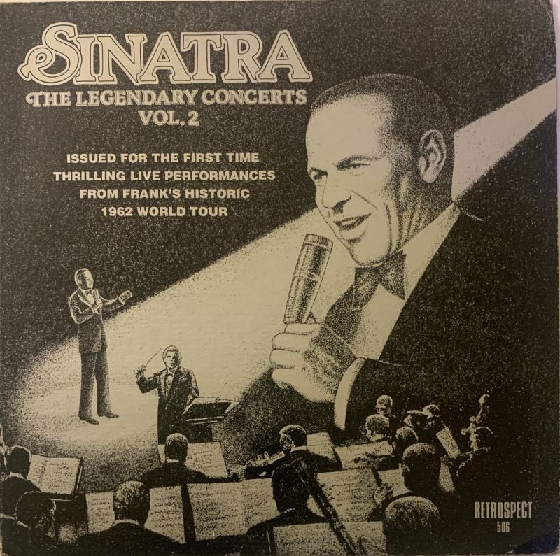 Sinatra - The Legendary Concerts Volume 1 - Frank Sinatra Used Vinyl LP Record (VG)