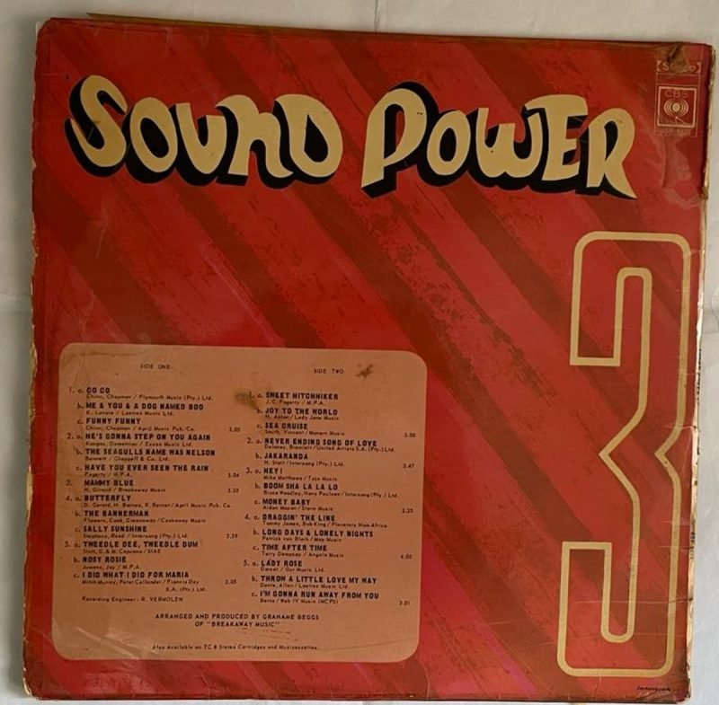 Sound Power 3 - Unknown Artist Used Vinyl LP Record (VG-) - Image 3