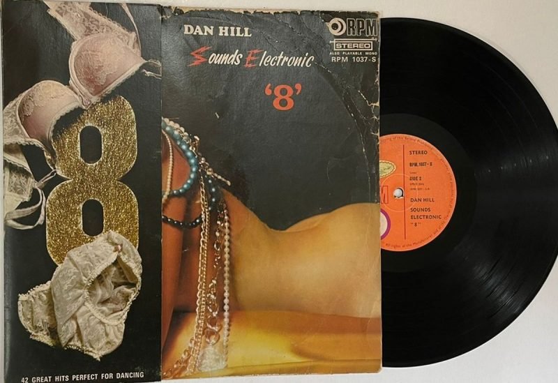 Sounds Electronic '8' (42 Great Hits Perfect For Dancing) - Dan Hill (2) Used Vinyl LP Record (VG-)