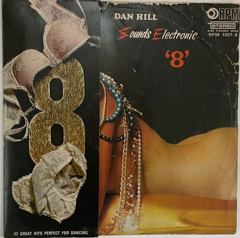 Sounds Electronic '8' (42 Great Hits Perfect For Dancing) - Dan Hill (2) Used Vinyl LP Record (VG-) - Image 2