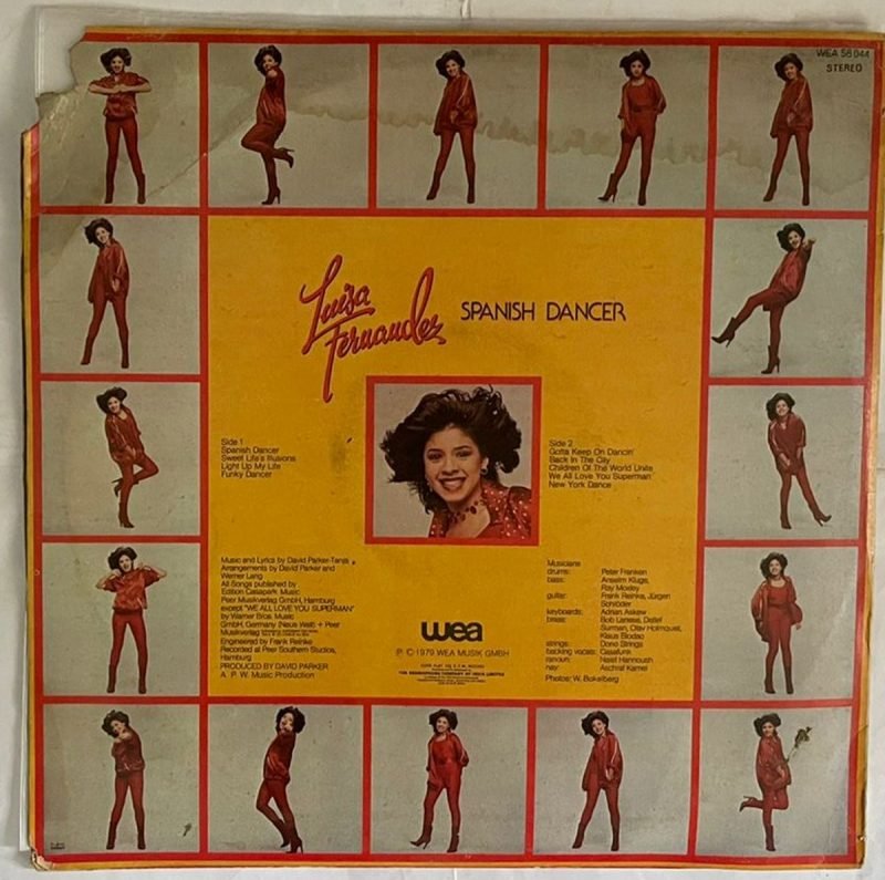 Spanish Dancer - Luisa Fernandez Used Vinyl LP Record (VG-) - Image 3