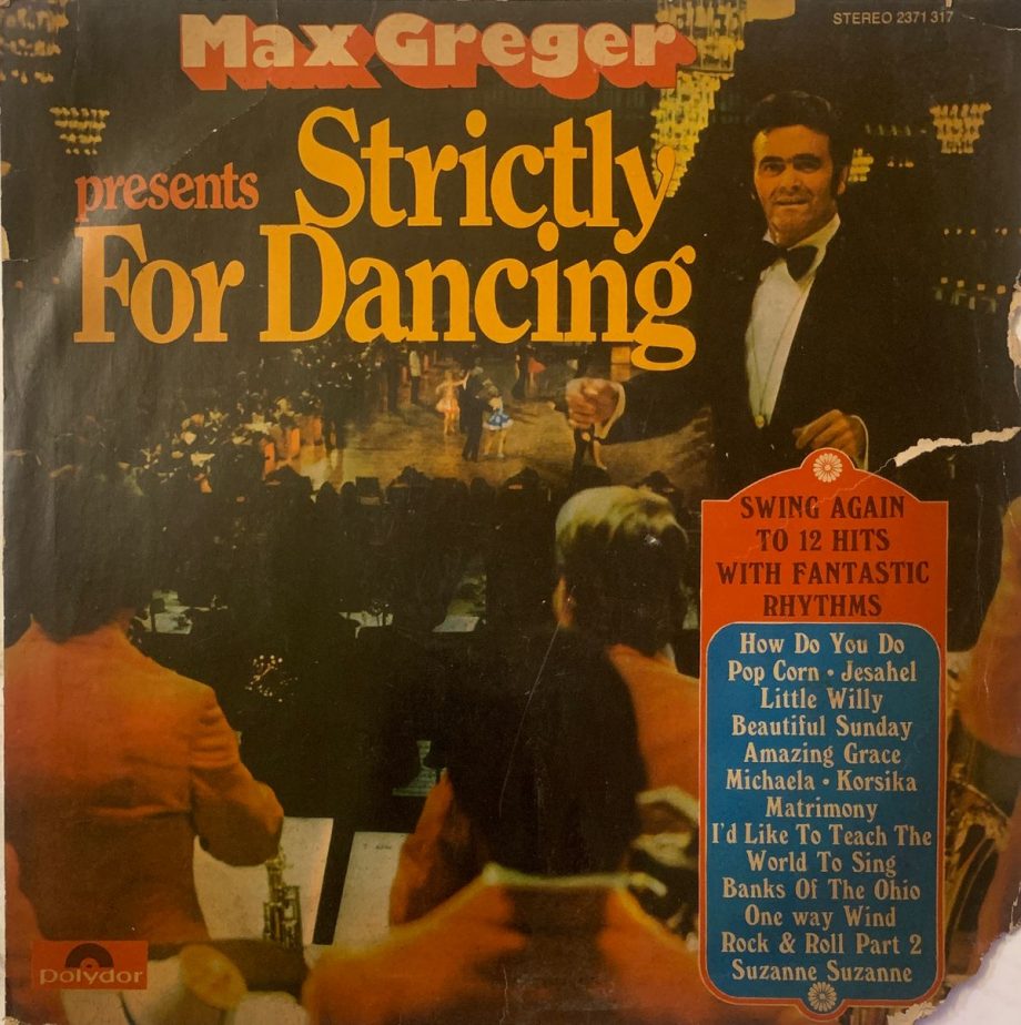 Strictly For Dancing - Max Greger Used Vinyl LP Record (VG-)