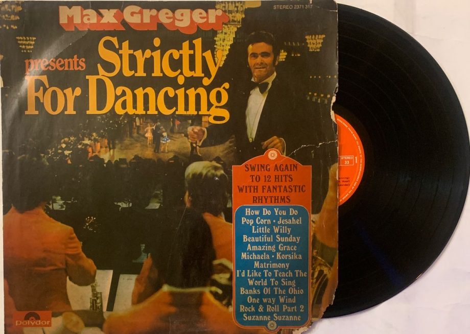 Strictly For Dancing - Max Greger Used Vinyl LP Record (VG-) - Image 4