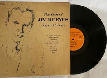 The Best Of Jim Reeves Sacred Songs - Jim Reeves Used Vinyl LP Record (VG+)