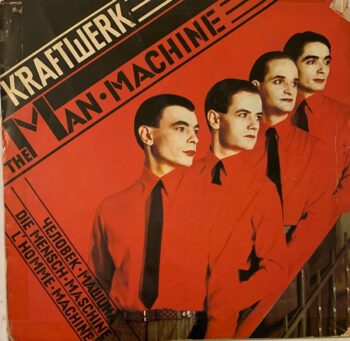 The Man • Machine - Kraftwerk Used Vinyl LP Record (VG-)