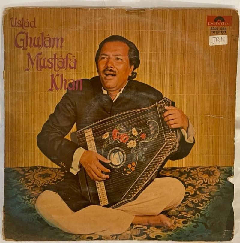 Ustad Ghulam Mustafa Khan - Ghulam Mustafa Khan Used Vinyl LP Record (VG) - Image 2