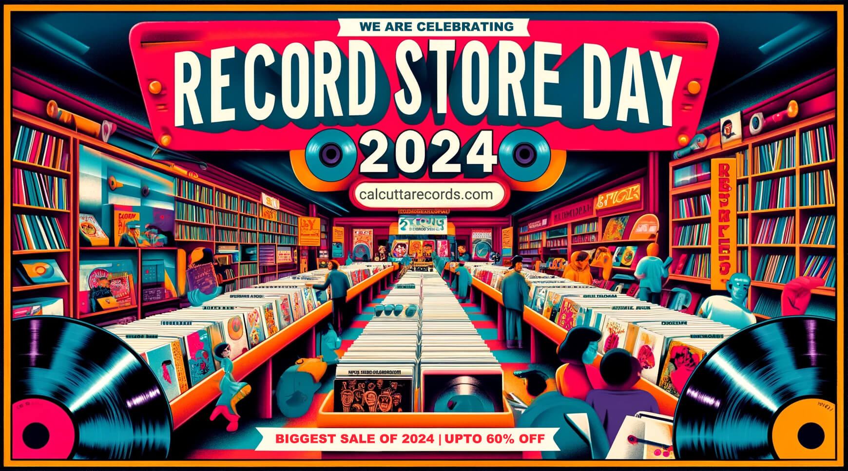 Record Store Day Sale 2024 at CalcuttaRecords.com