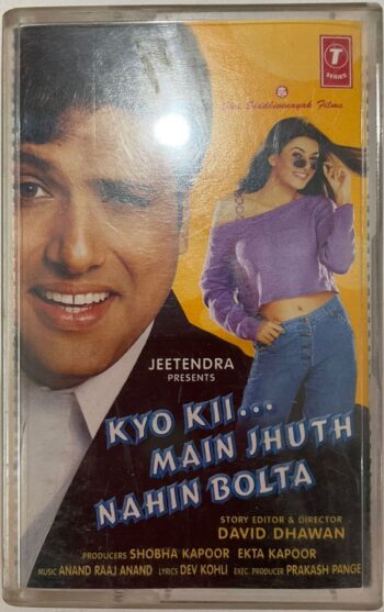 Kyo Kii... Main Jhuth Nahin Bolta - Anand Raj Anand Used Audio Cassette (VG)