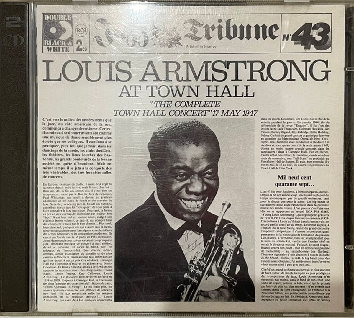 Louis Armstrong At Town Hall "The Complete Town Hall Concert" 17 May 1947 Vol. 3/4 - Louis Armstrong Used Audio CD (VG-)