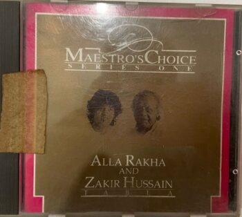 Maestro's Choice Series One - Alla Rakha Used Audio CD (VG)