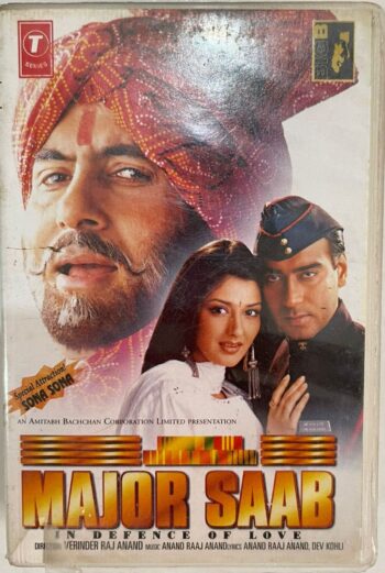 Major Saab (In Defence Of Love) - Anand Raj Anand Used Audio Cassette (VG)