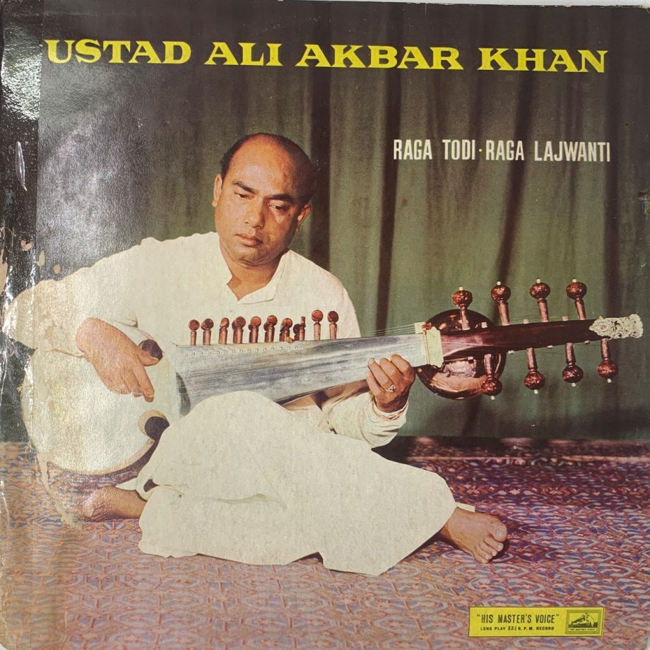 Raga Todi / Raga Lajwanti - Ali Akbar Khan Used Vinyl LP Record (VG-)