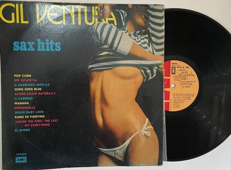 Sax Hits - Gil Ventura Used Vinyl LP Record (VG-)