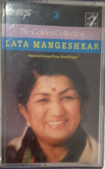 THE GOLDEN COLLECTION 3 - LATA MANGESKAR Used Audio Cassette (VG-)