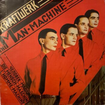 The Man • Machine - Kraftwerk Used Vinyl LP Record (VG-)
