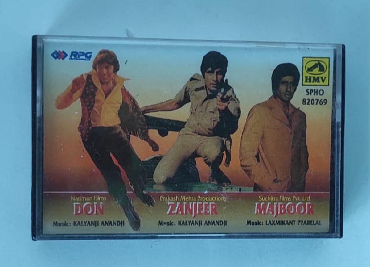 DON & ZANJEER & MAJBOOR - VARIOUS Used Audio Cassette (M)
