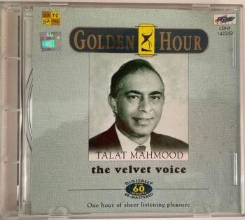 GOLDEN HOUR - TALAT MAHMOOD Used Audio CD (VG+)