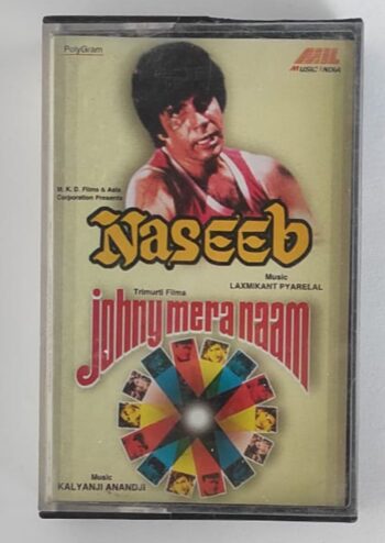 NASEEB & JOHNY MERA NAAM - VARIOUS  Used Audio Cassette (M)